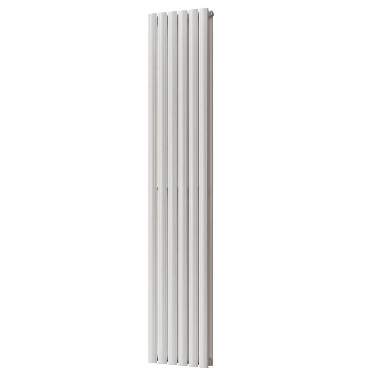 Omeara - White Vertical Radiator H1800mm x W348mm Double Panel