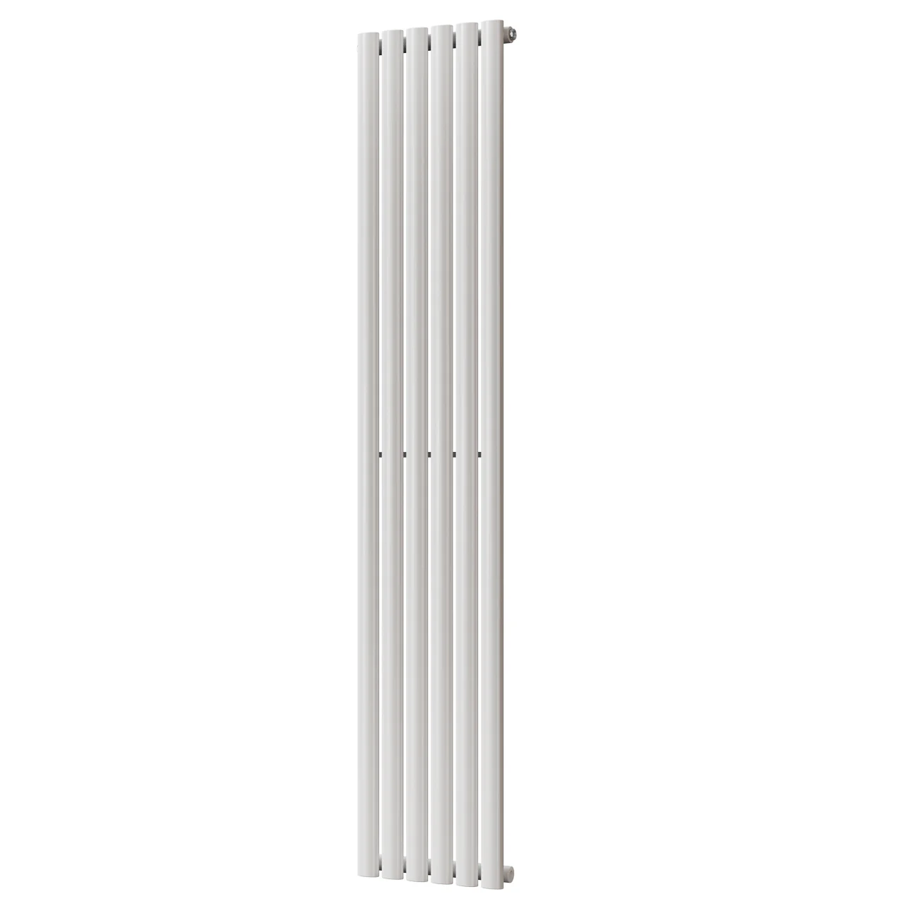 Omeara - White Vertical Radiator H1800mm x W348mm Single Panel