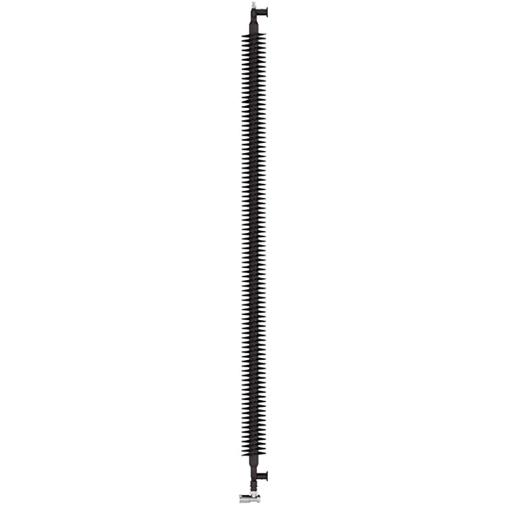 Ribbon V - Black Vertical Designer Radiator H1720mm x W290mm Single Panel - Image 5