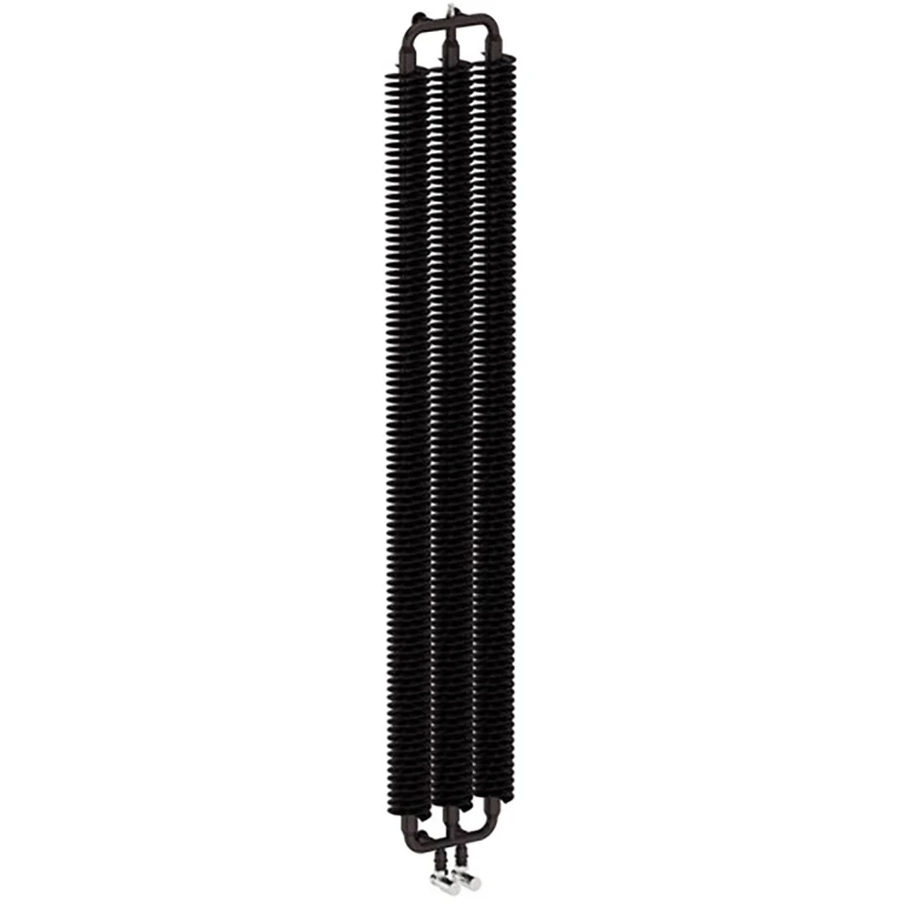 Ribbon V - Black Vertical Designer Radiator H1720mm x W290mm Single Panel - Image 6