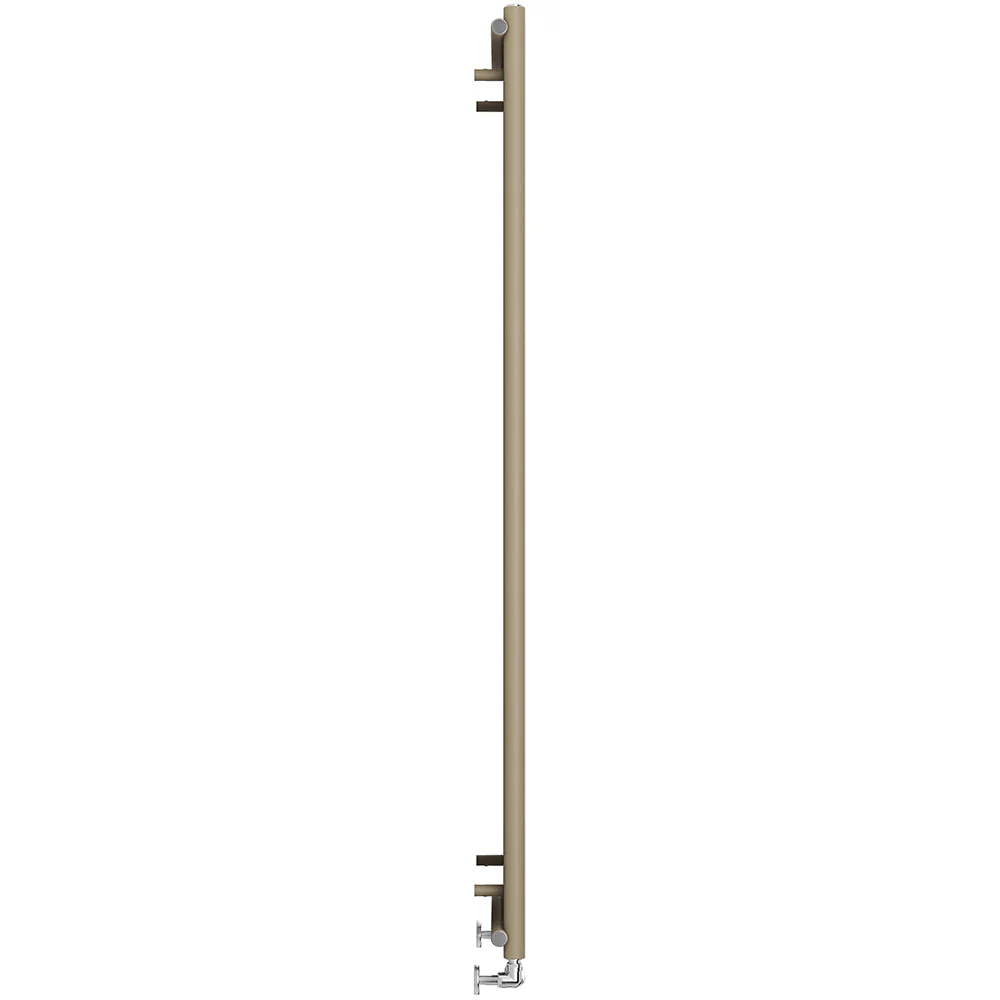 Rolo-Mirror - Quartz Mocha Vertical Designer Radiator H1800mm x W590mm Single Panel - Image 6