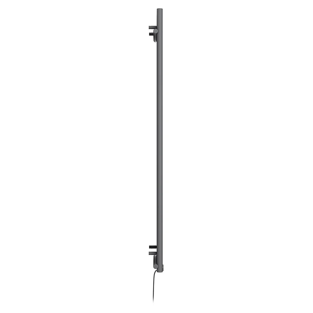 Rolo-Room - Modern Grey Vertical Electric Radiator H1800mm x W480mm 1000w Thermostatic - Image 5