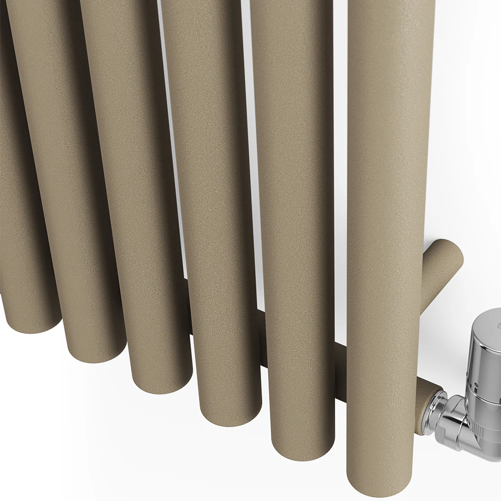 Rolo-Room - Quartz Mocha Vertical Designer Radiator H1800mm x W370mm Single Panel - Image 5