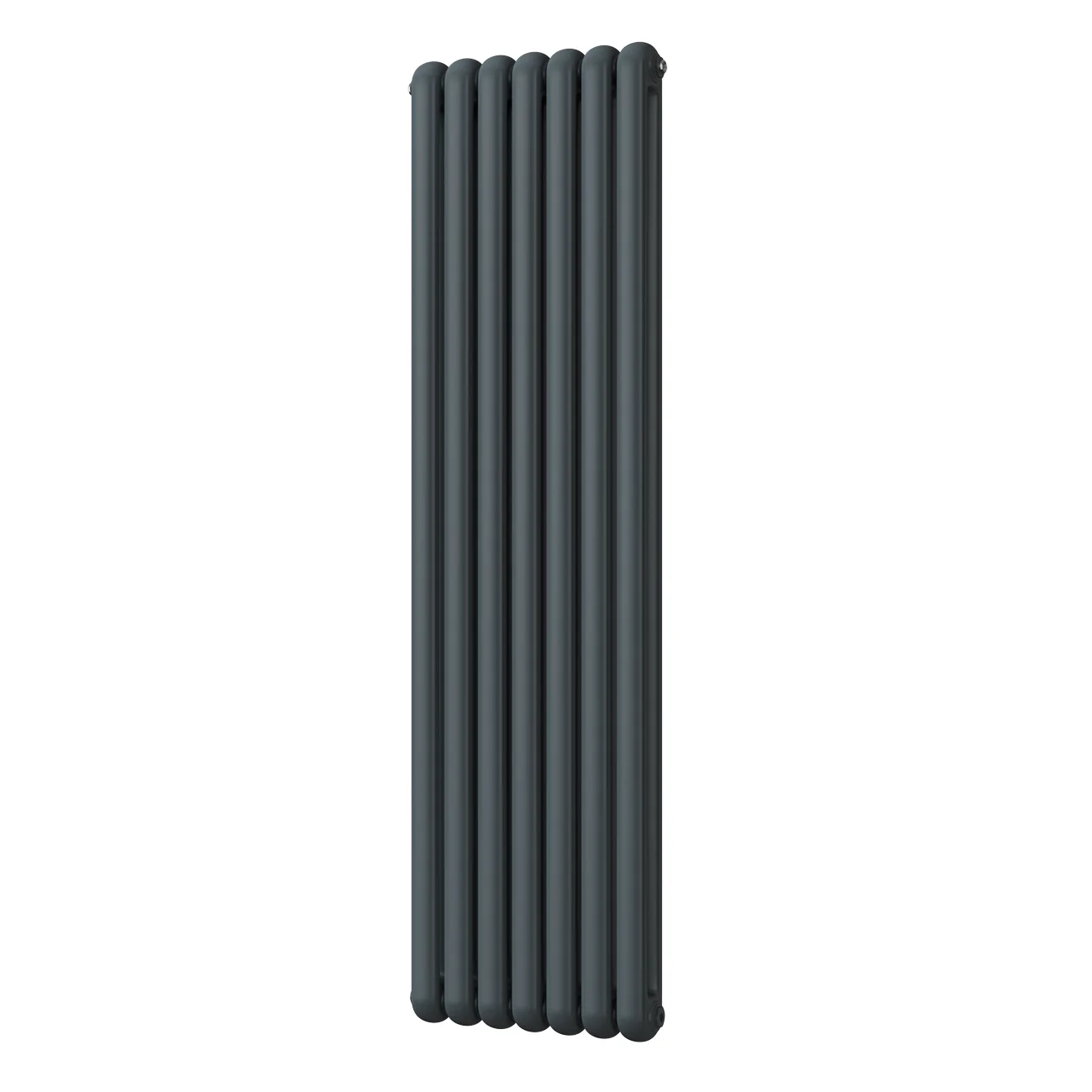Sherwood - Anthracite Vertical Round Top Column Radiator H1800mm x W507mm 2 Column