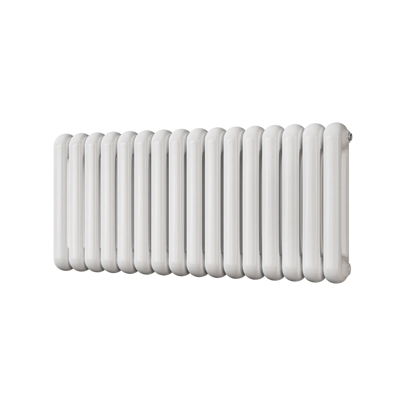 Sherwood - White Round Top Column Radiator H500mm x W1132mm 2 Column