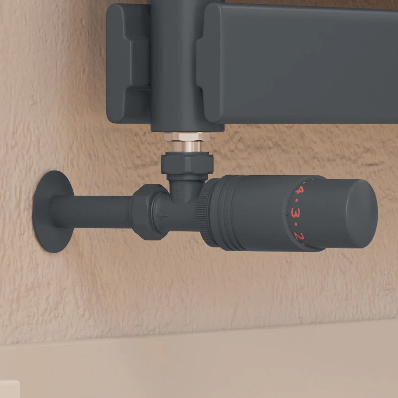 Talus - Anthracite Matte Pipe Covers 130mm - Image 2