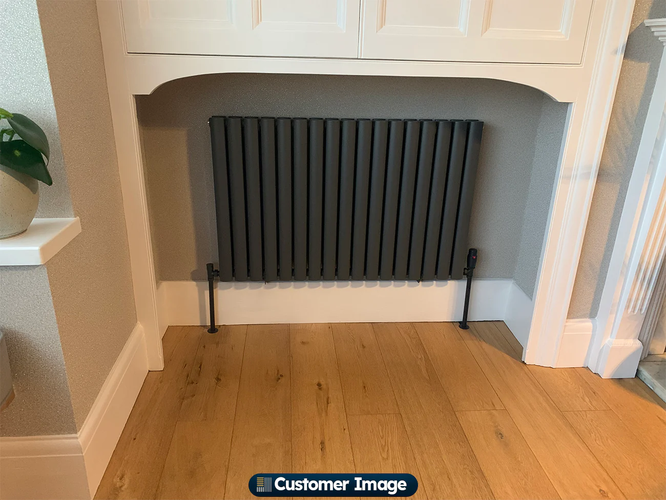 Talus - Anthracite Matte Pipe Covers 300mm - Image 4