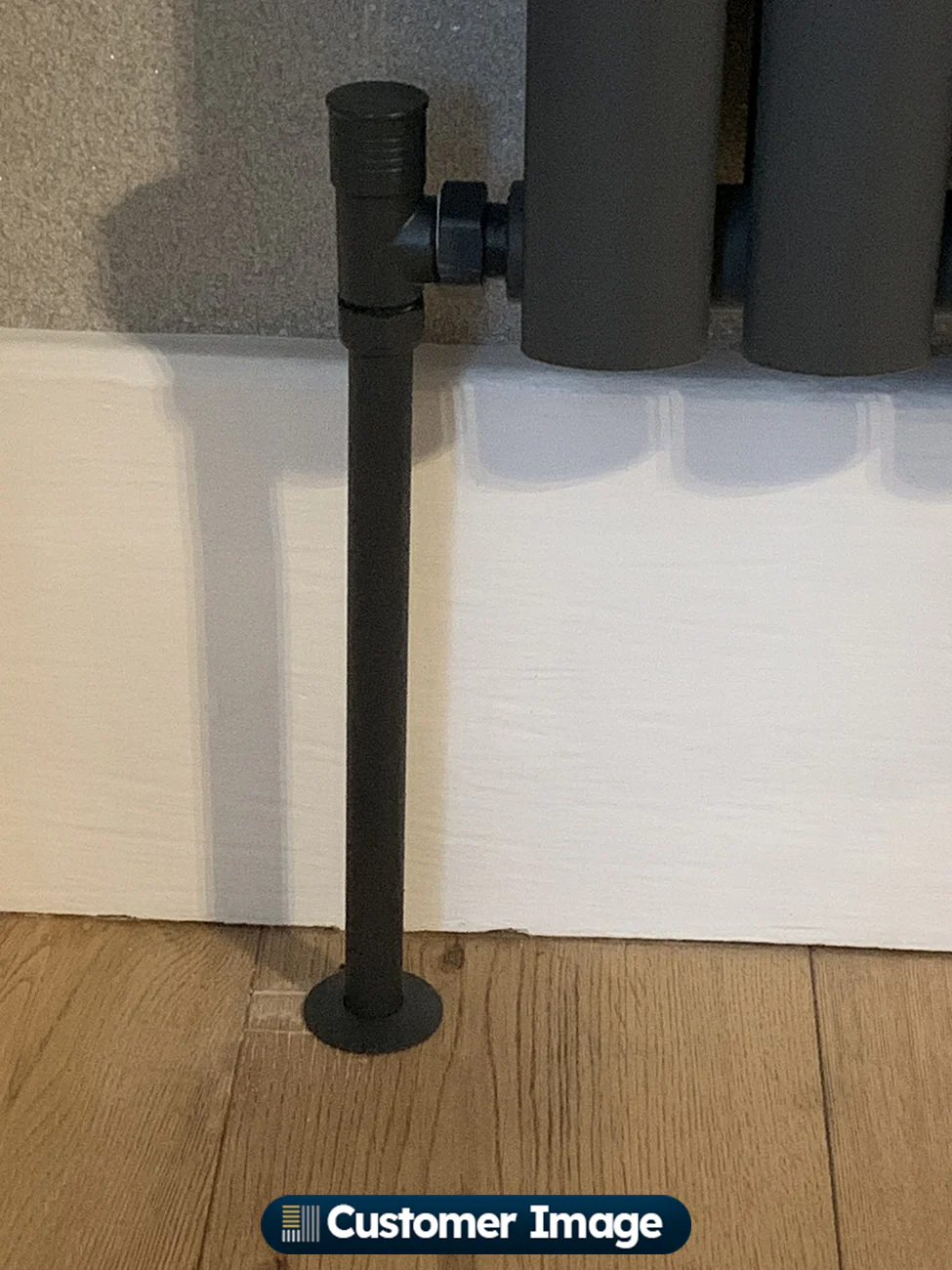 Talus - Anthracite Matte Pipe Covers 300mm - Image 5