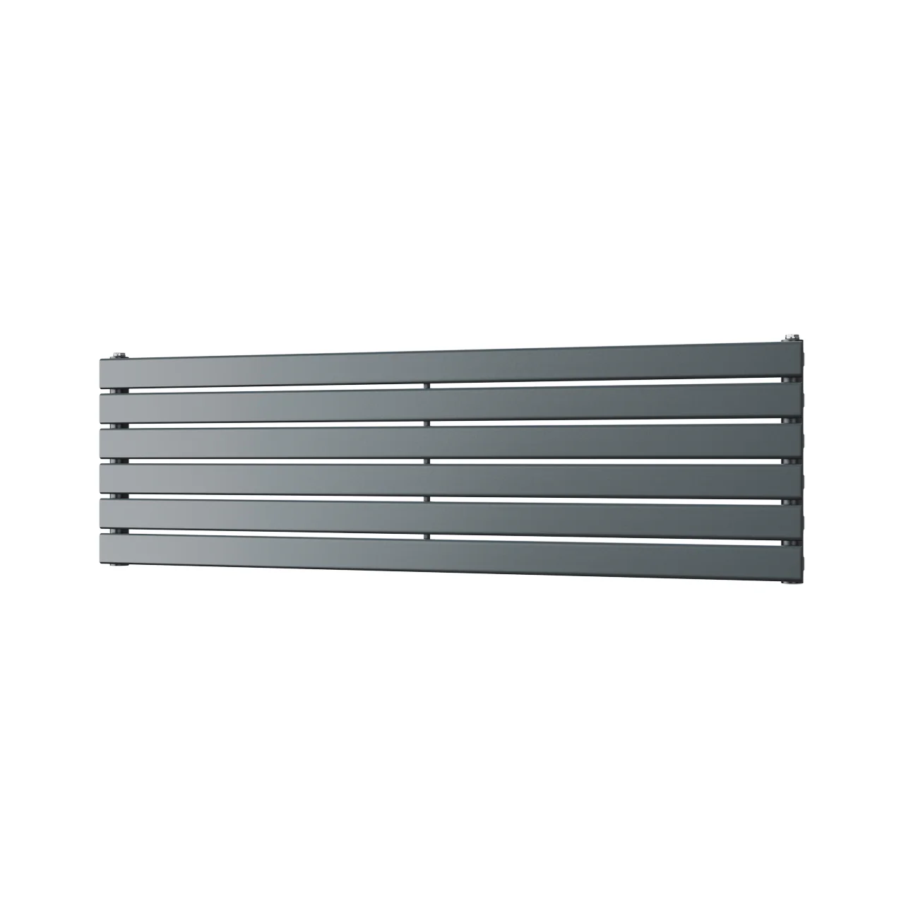 Typhoon Axis - Anthracite Horizontal Radiator H408mm x W1400mm Single Panel