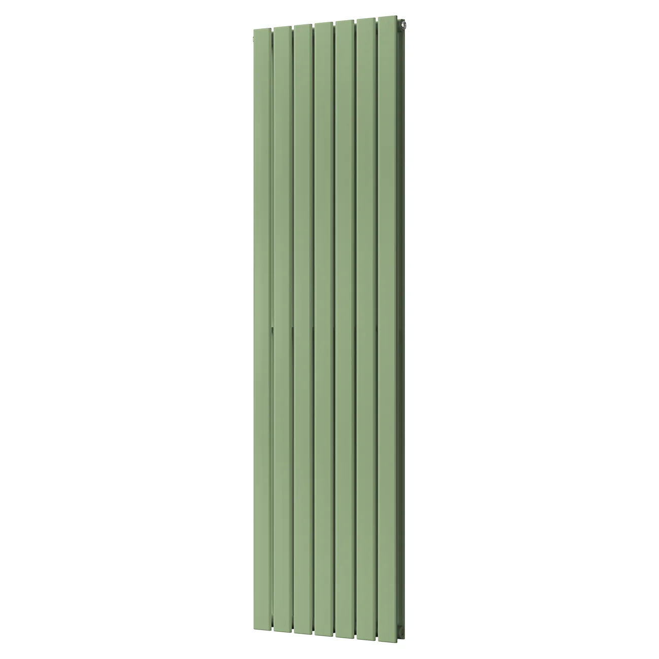 Typhoon - Pale Green Vertical Radiator H1800mm x W476mm Double Panel
