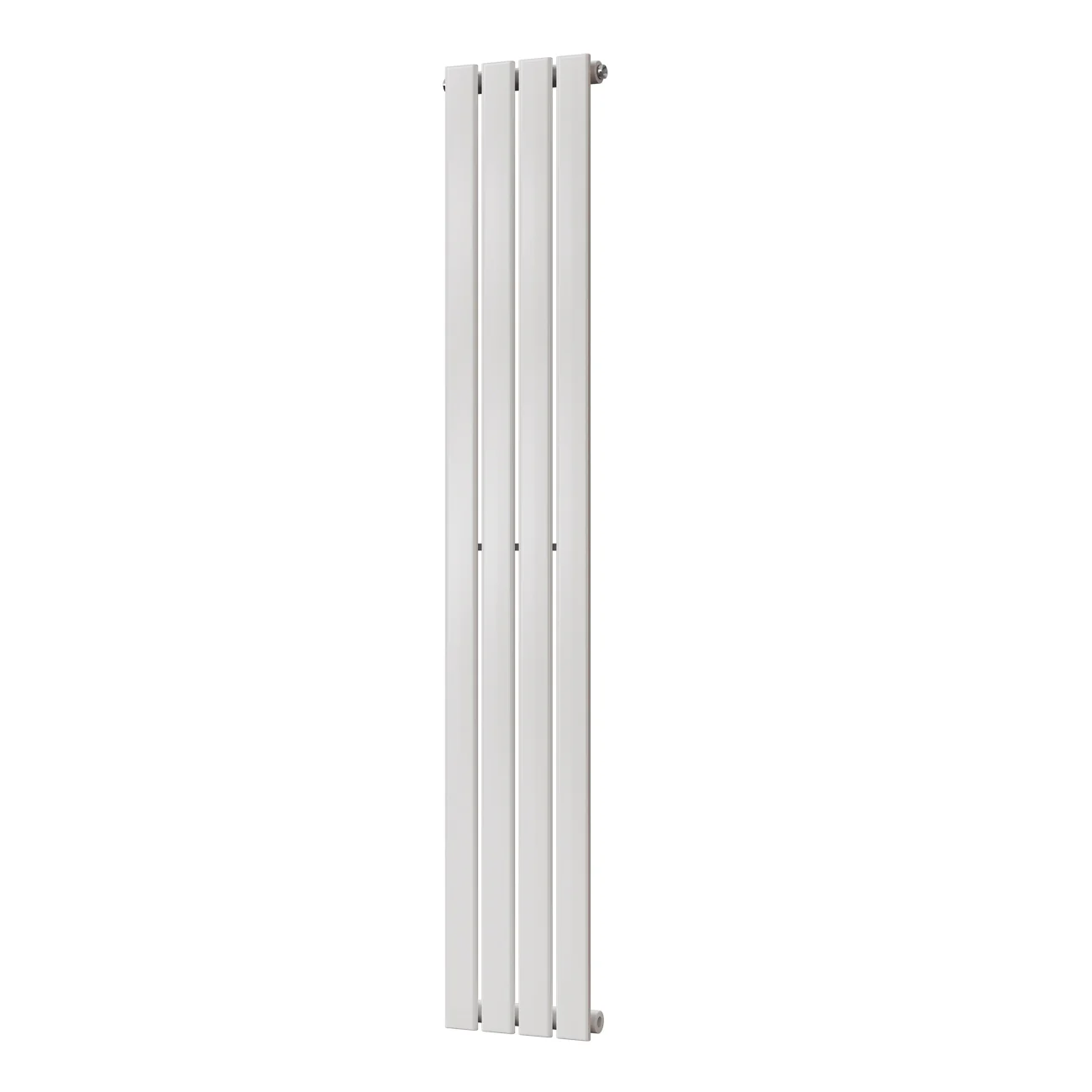 Typhoon - White Designer Radiator H1600mm x W272mm Single Panel - Feet Included