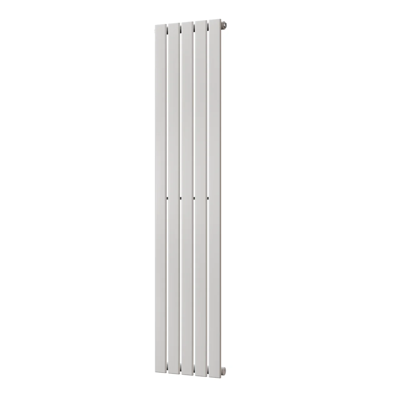 Typhoon - White Designer Radiator H1600mm x W340mm Single Panel - Feet Included
