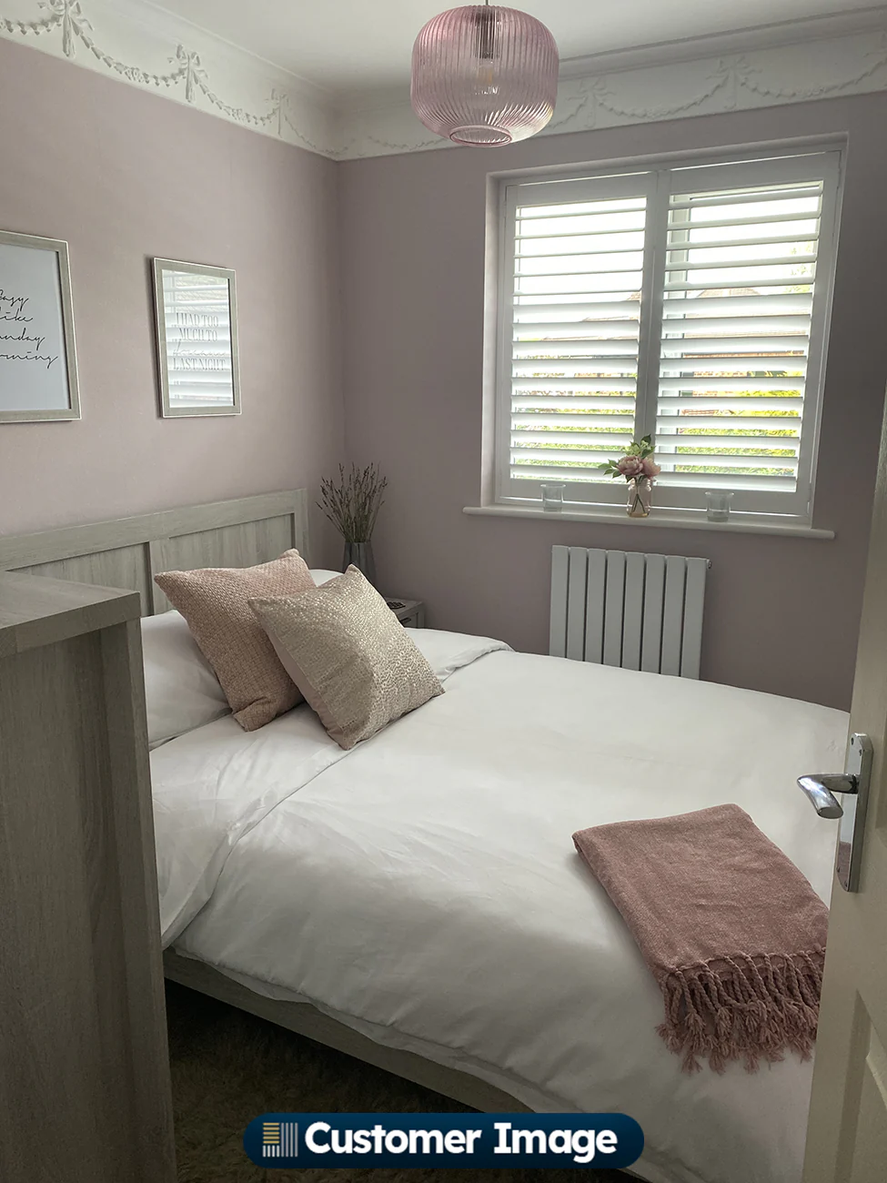 Typhoon - White Designer Radiator H600mm x W1224mm Double Panel - Feet Included - Image 5