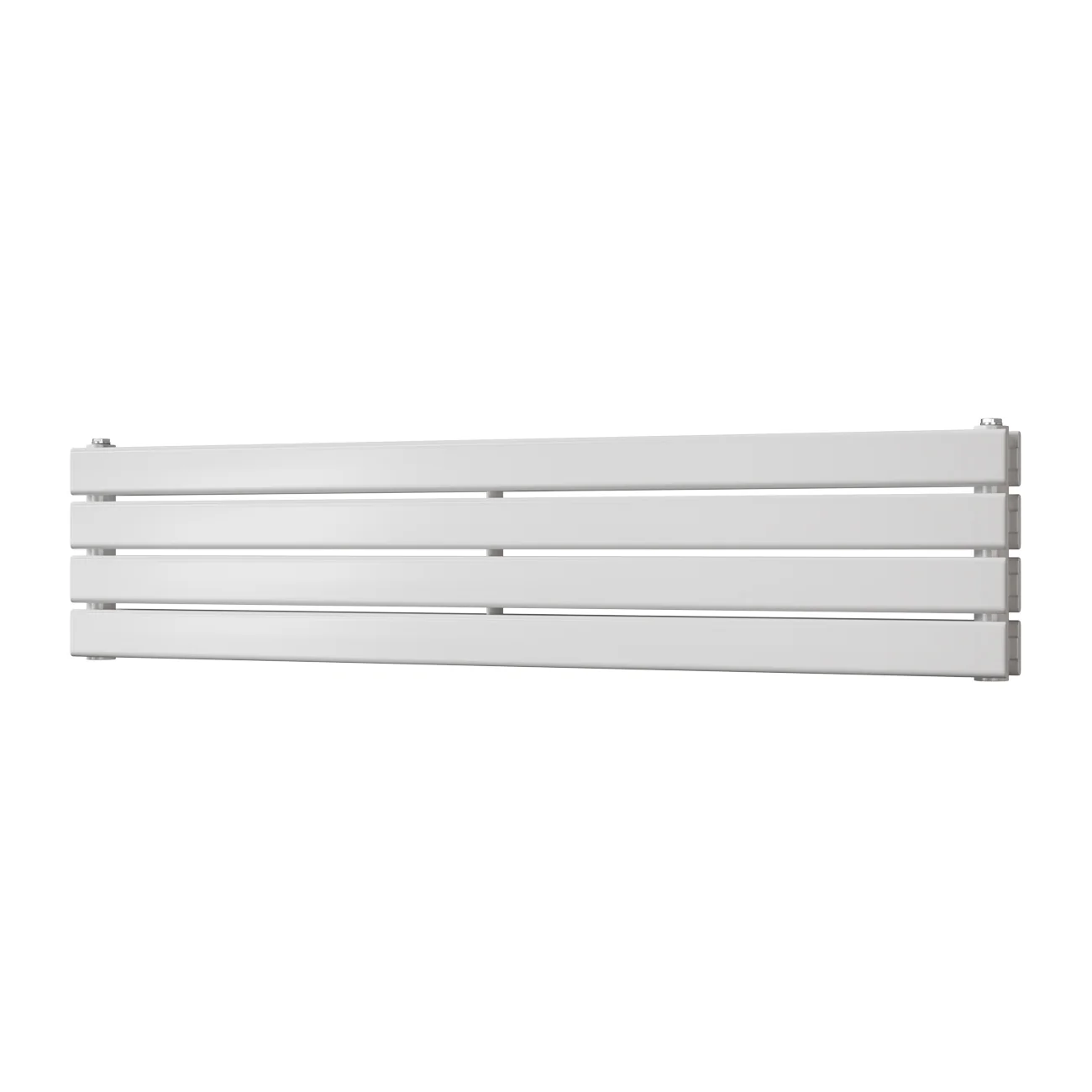 Typhoon Axis - White Horizontal Radiator H272mm x W1200mm Double Panel