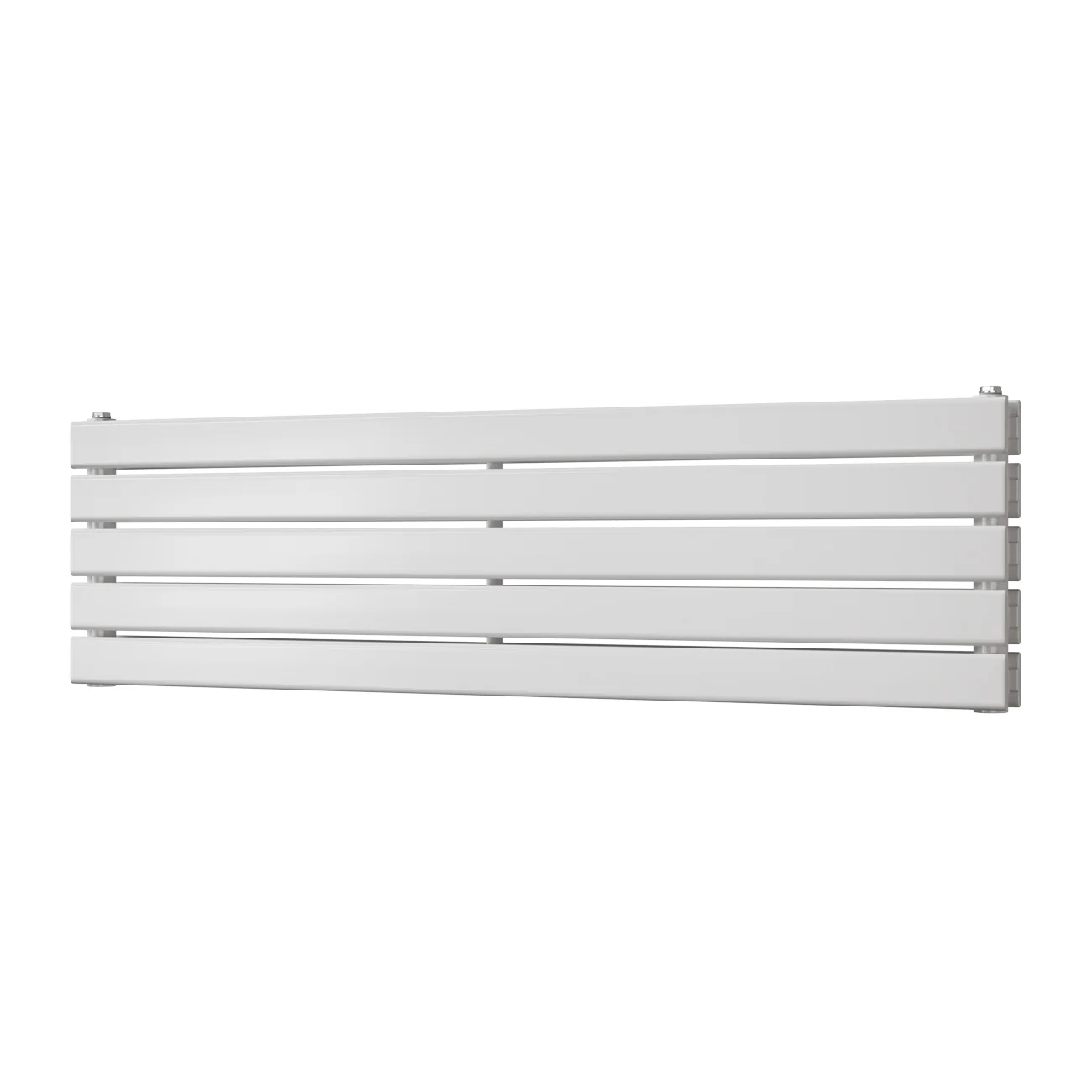 Typhoon Axis - White Horizontal Radiator H340mm x W1200mm Double Panel