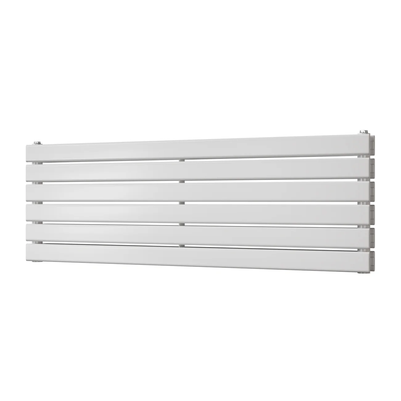 Typhoon Axis - White Horizontal Radiator H408mm x W1200mm Double Panel