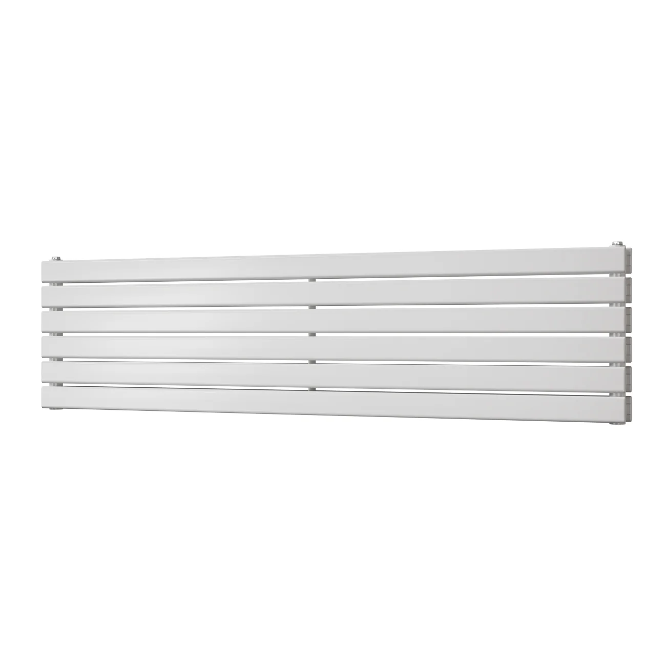 Typhoon Axis - White Horizontal Radiator H408mm x W1600mm Double Panel