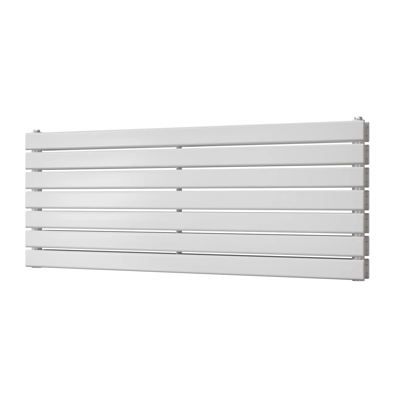Typhoon Axis - White Horizontal Radiator H476mm x W1200mm Double Panel