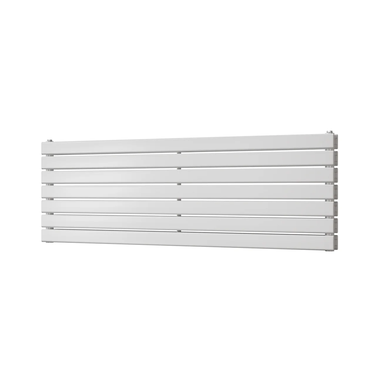 Typhoon Axis - White Horizontal Radiator H476mm x W1400mm Double Panel