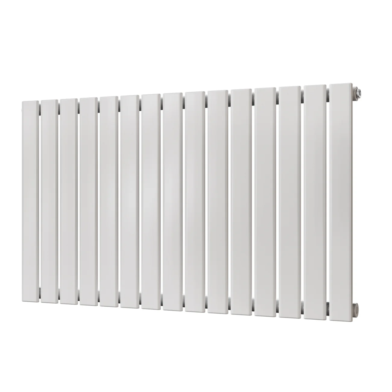 Typhoon - White Horizontal Radiator H600mm x W1020mm Single Panel
