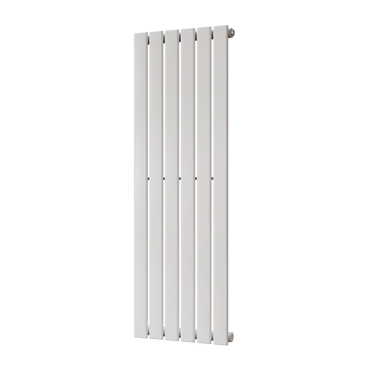 Typhoon - White Vertical Radiator H1200mm x W408mm Single Panel