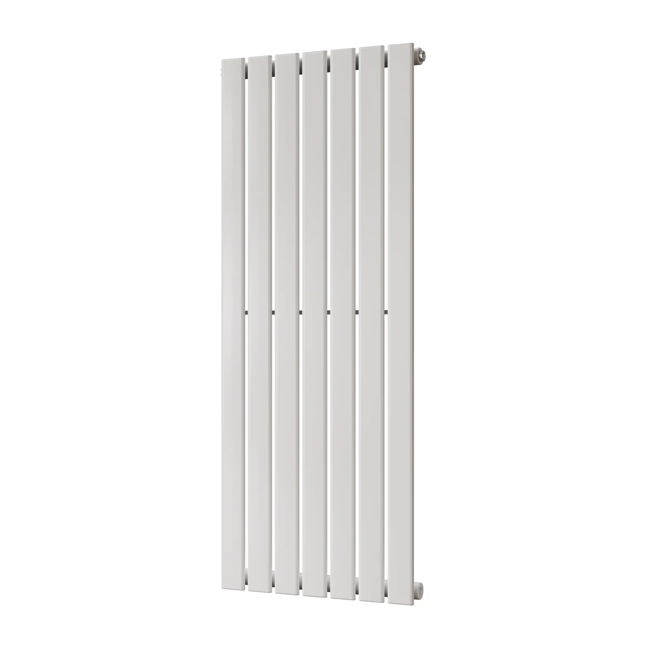 Typhoon - White Vertical Radiator H1200mm x W476mm Single Panel