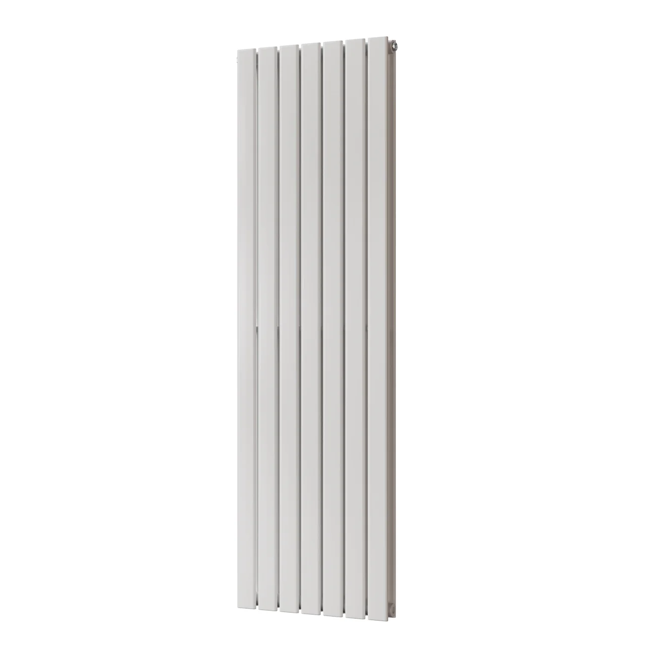 Typhoon - White Vertical Radiator H1600mm x W476mm Double Panel