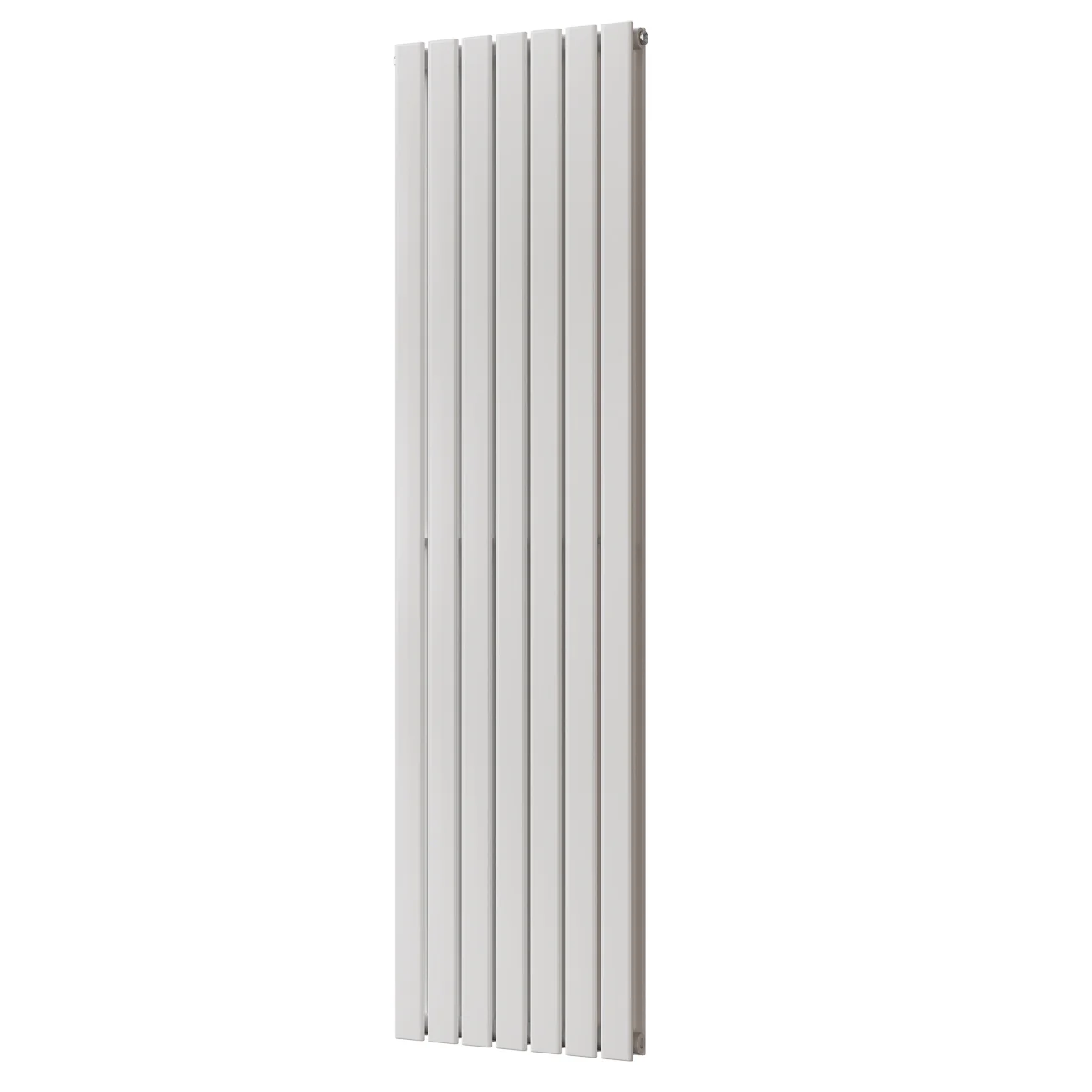 Typhoon - White Vertical Radiator H1800mm x W476mm Double Panel