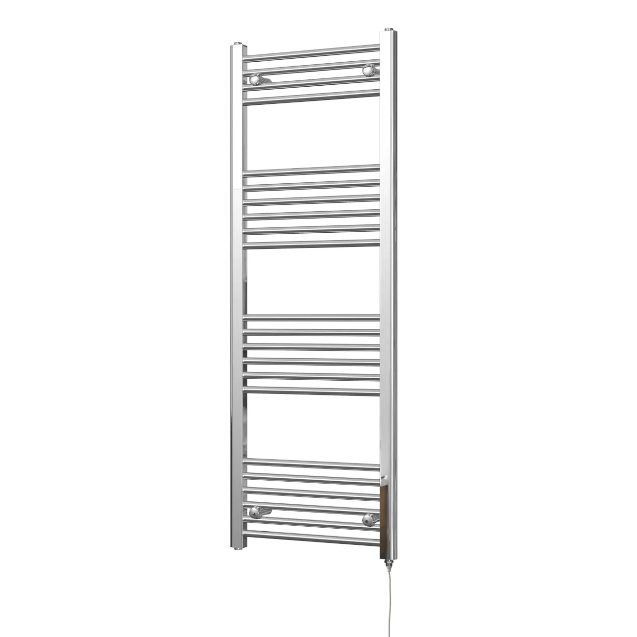 Zennor - Chrome Electric Towel Rail H1400mm x W500mm Straight 400w Standard